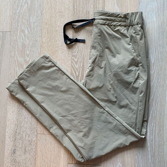 Figs Pants - FIGS Straight Leg Scrub Pants Beige SzM